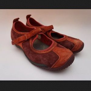 Merrell Circuit Mary Jane Ortholite Leather Sz 9